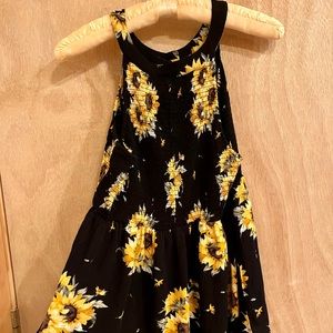 Torrid sunflower baby doll top sz 00